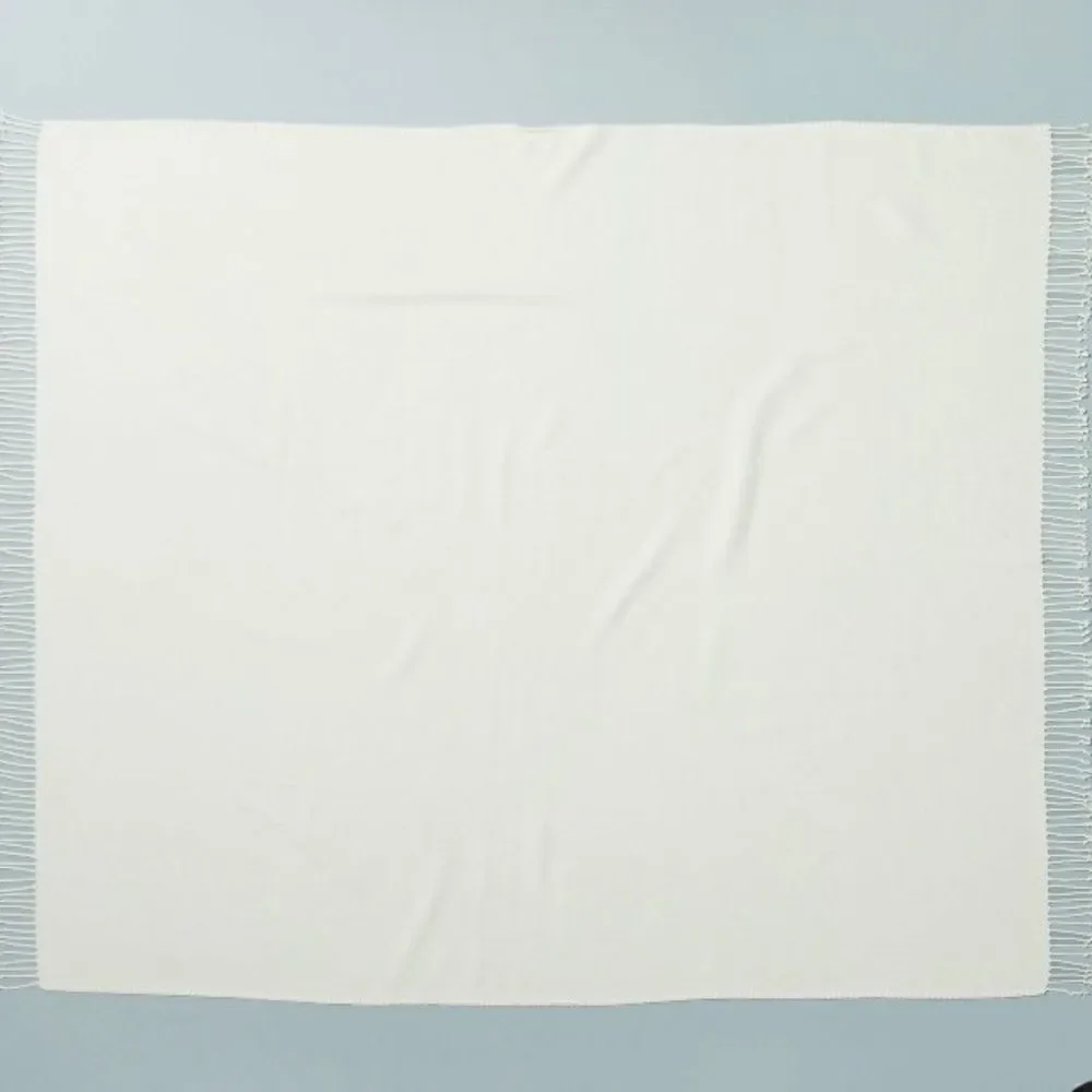 Hearth & Hand Magnolia fringe throw blanket